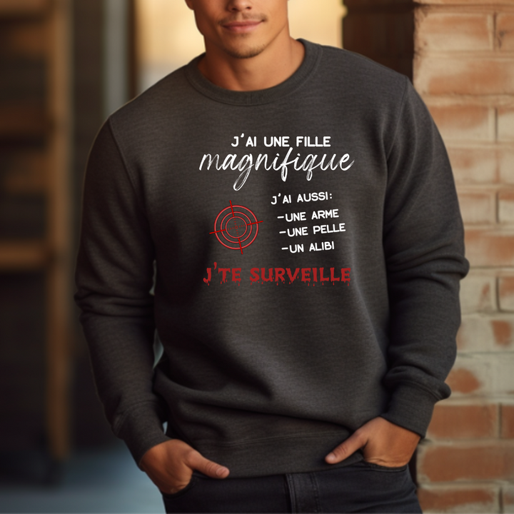 8-80 crewneck adulte