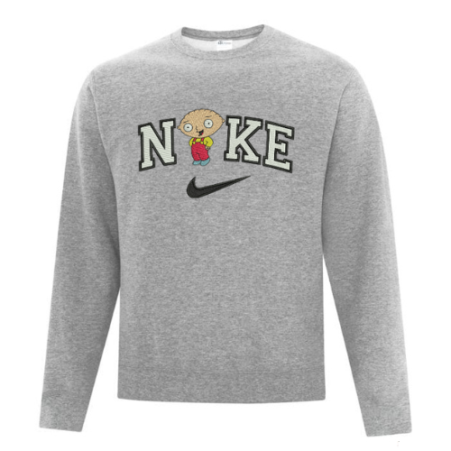 04-84 Crewneck broderie