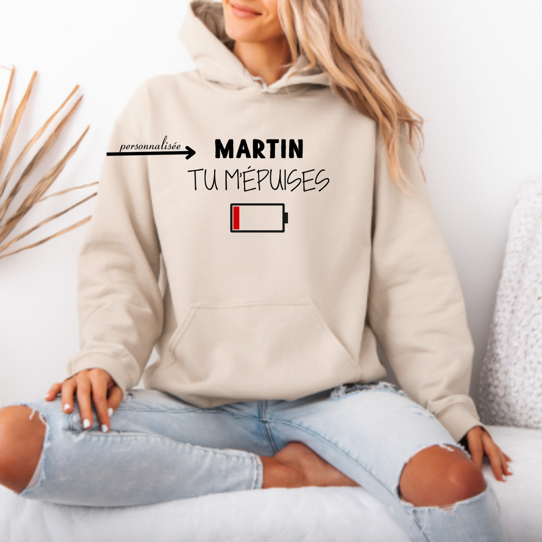 8-4 hoodie adulte