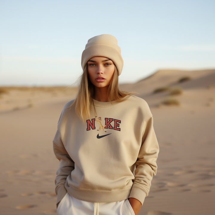 4-237  Crewneck broderie