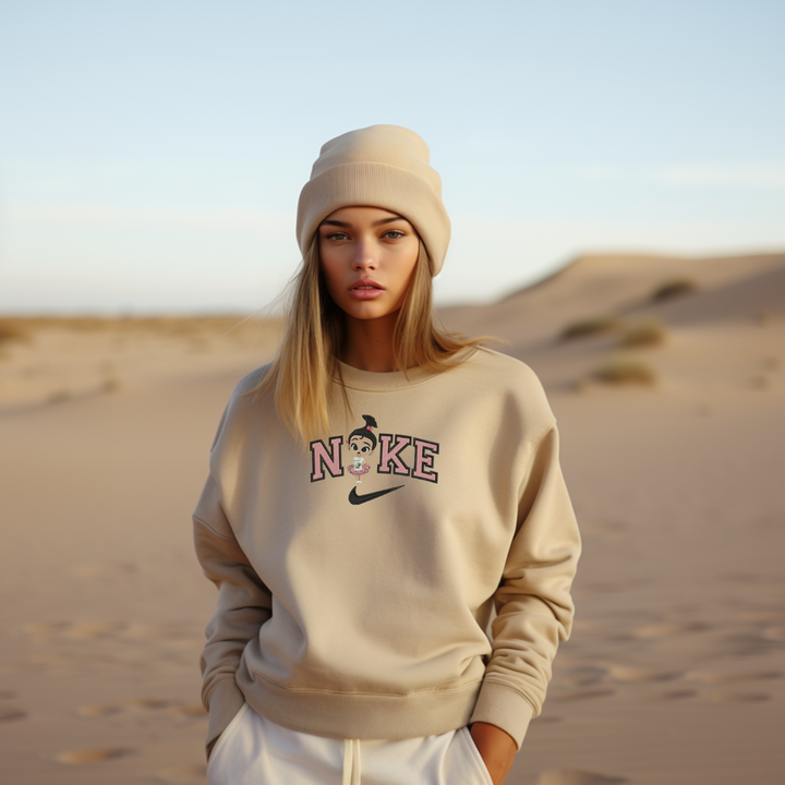 4-263 Crewneck broderie