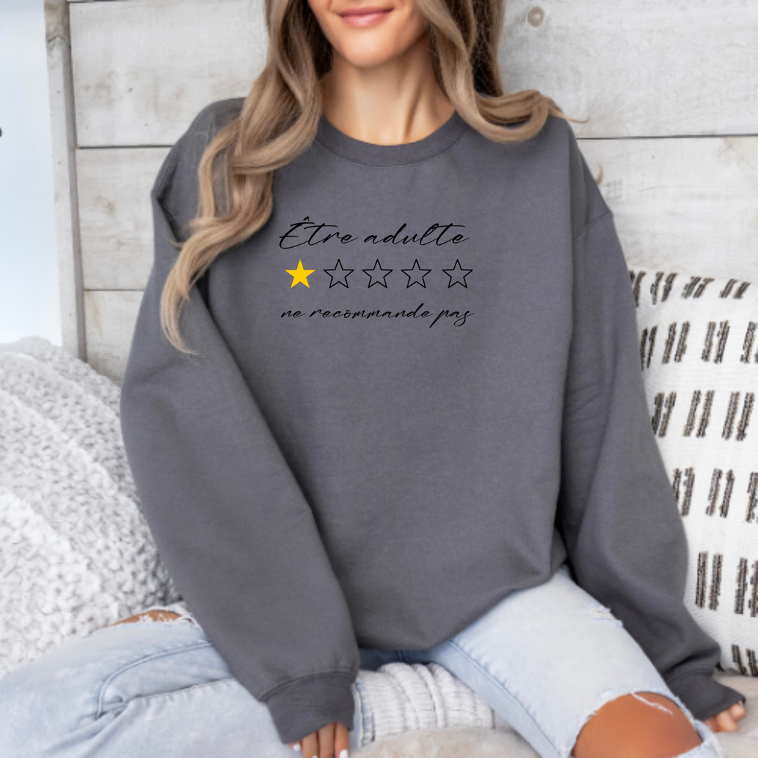 8-162 crewneck adulte