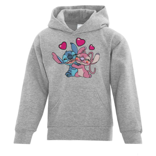 06-08  Hoodie enfant broderie