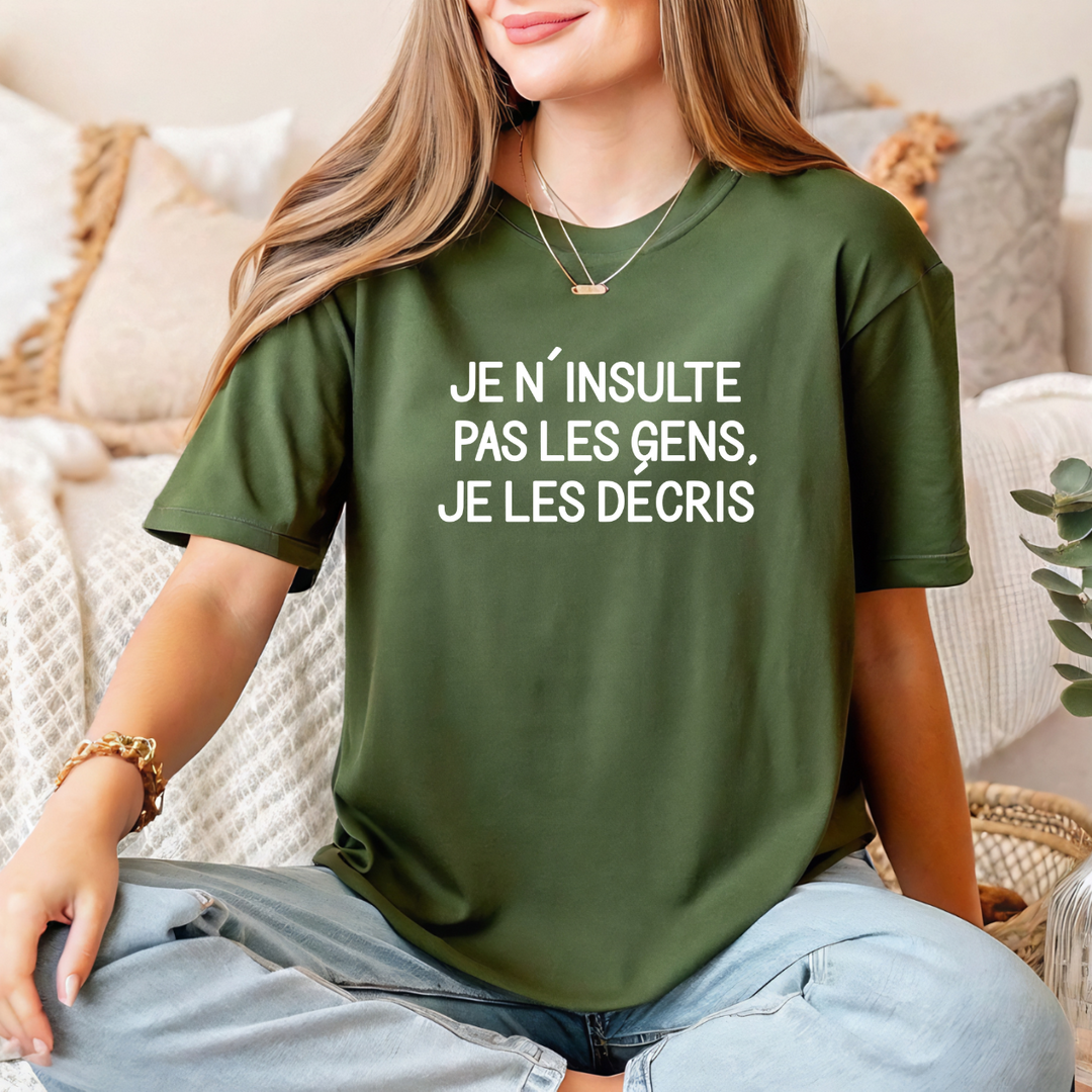 8-146 t-shirt adulte