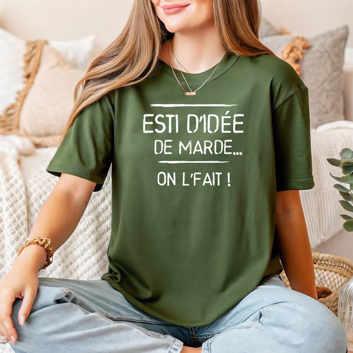 8-126  t-shirt adulte