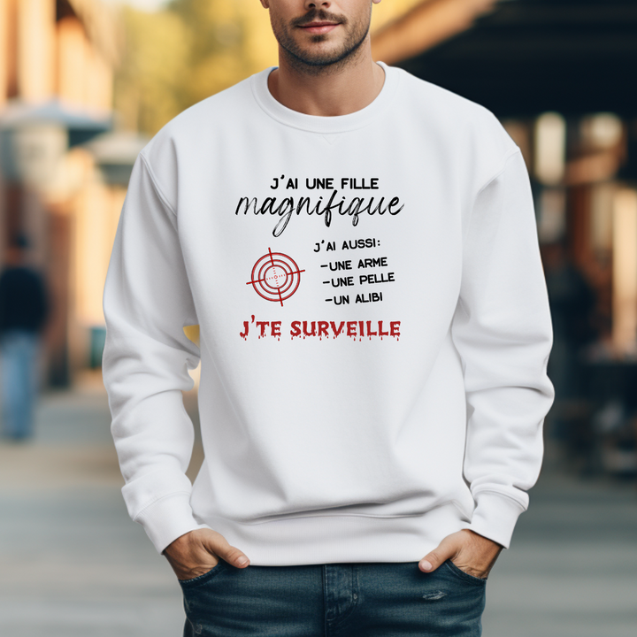 8-80 crewneck adulte