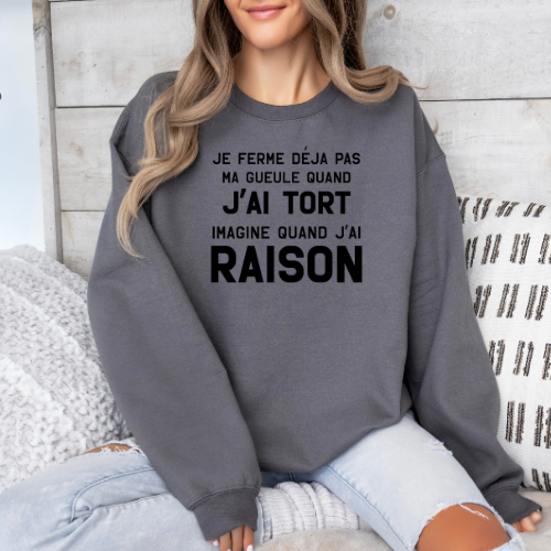 8-175 crewneck adulte