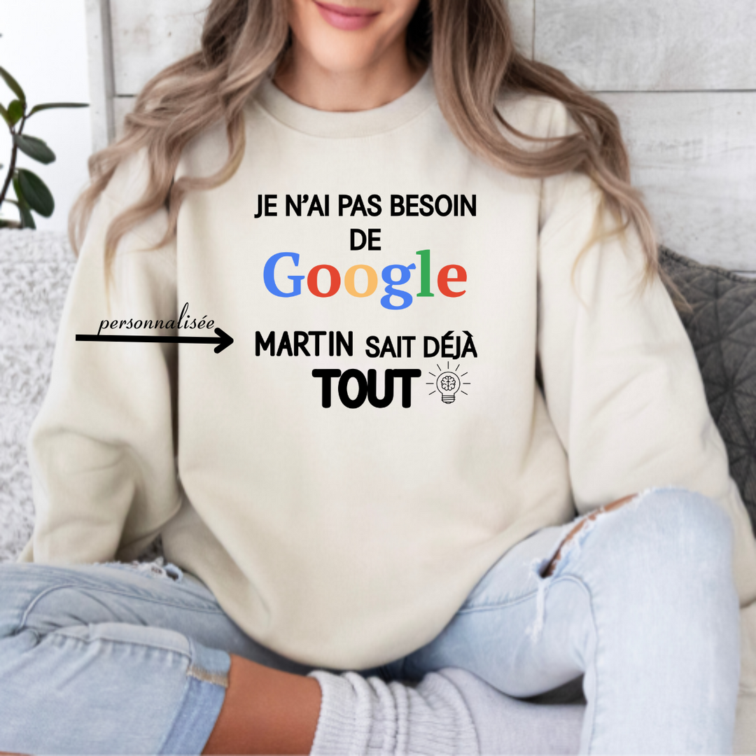 8-102 crewneck adulte
