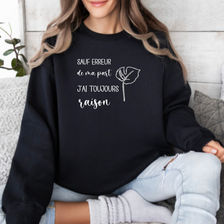 8-28 crewneck adulte