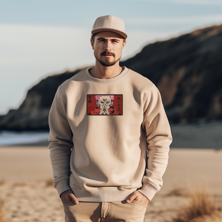 4-383 Crewneck broderie