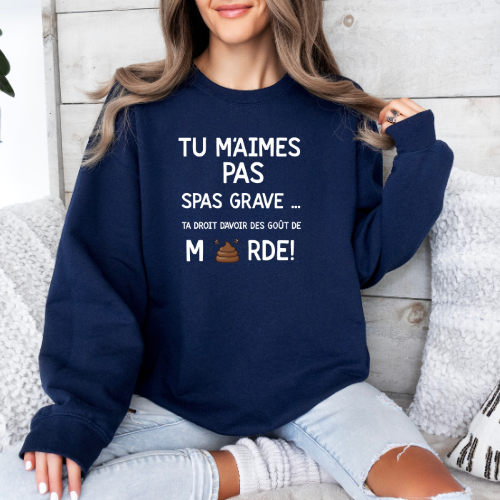 8-112 crewneck adulte