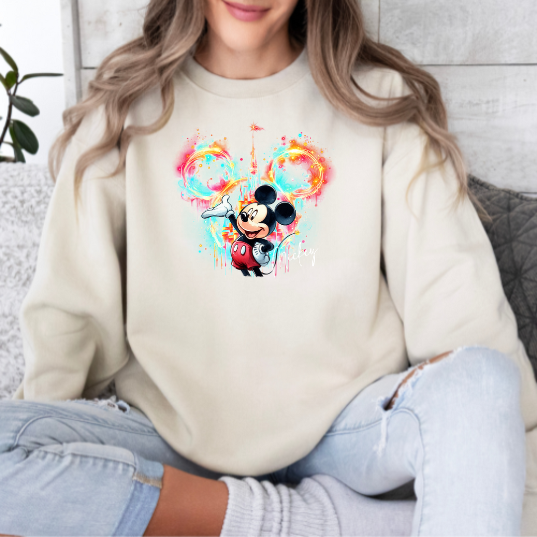 Stitch dans une tasse, Crewneck