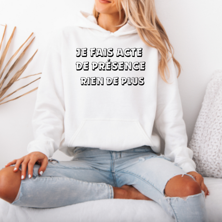 8-99 hoodie adulte
