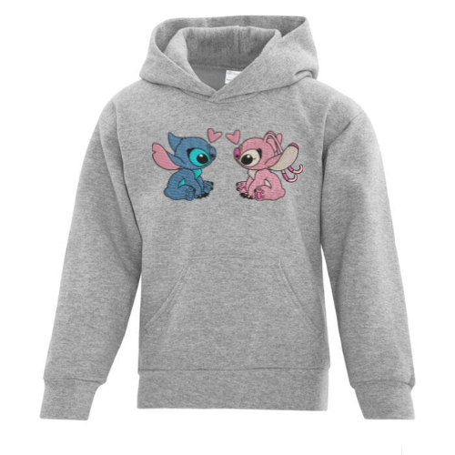 06-07  Hoodie enfant broderie