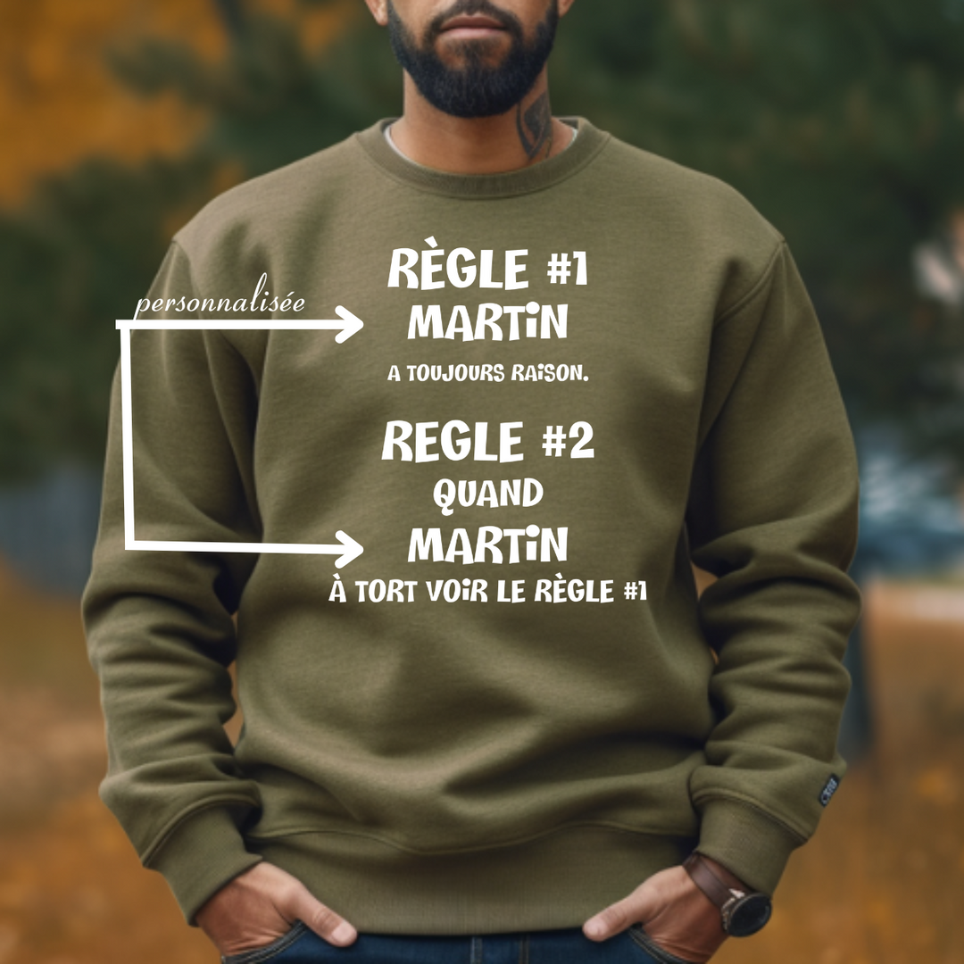 8-116 crewneck adulte