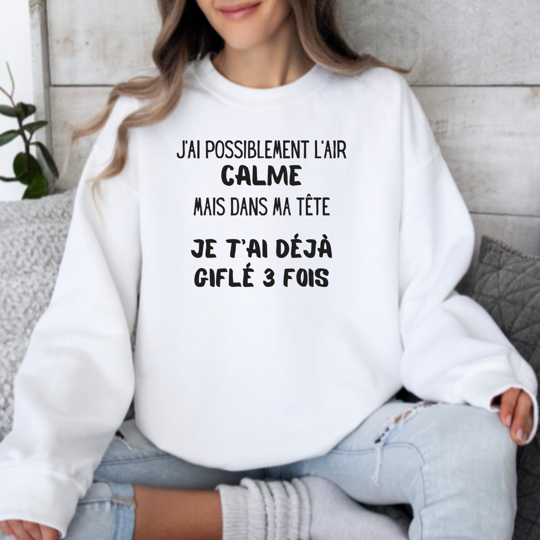 8-12 crewneck adulte