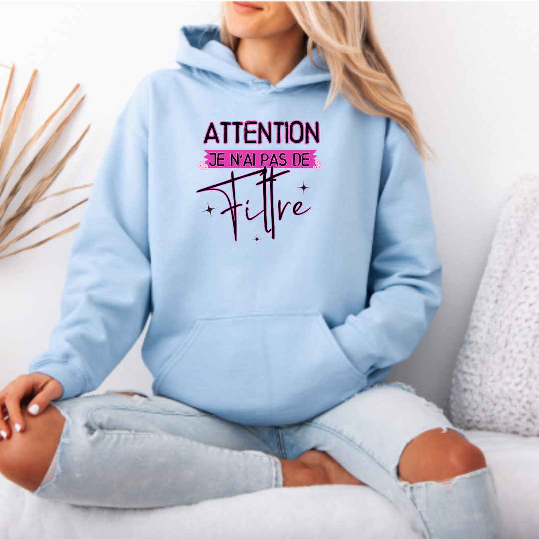 8-123  hoodie adulte