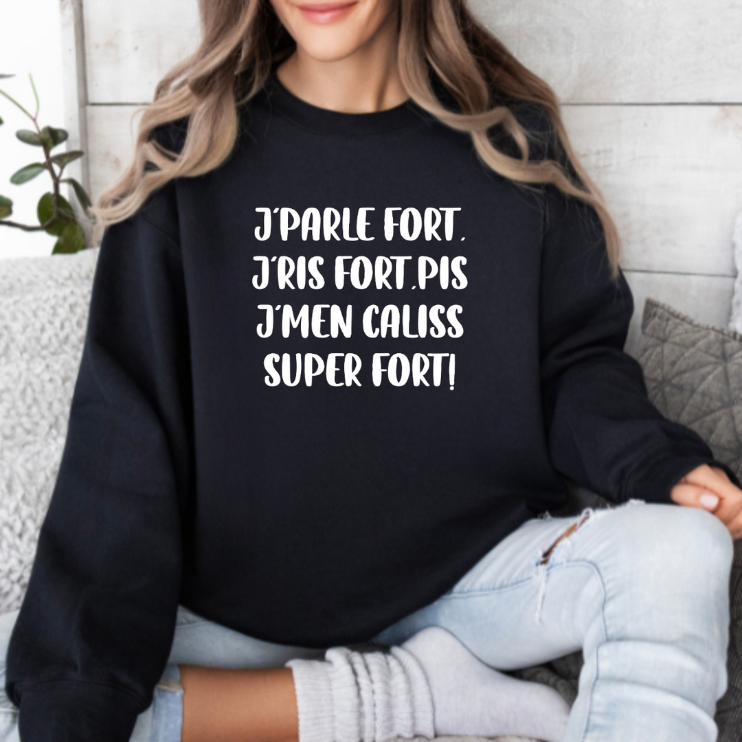 8-38 crewneck adulte