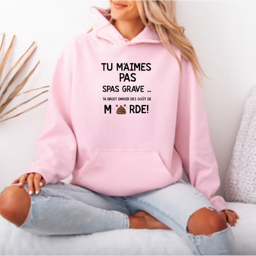 8-112 hoodie adulte