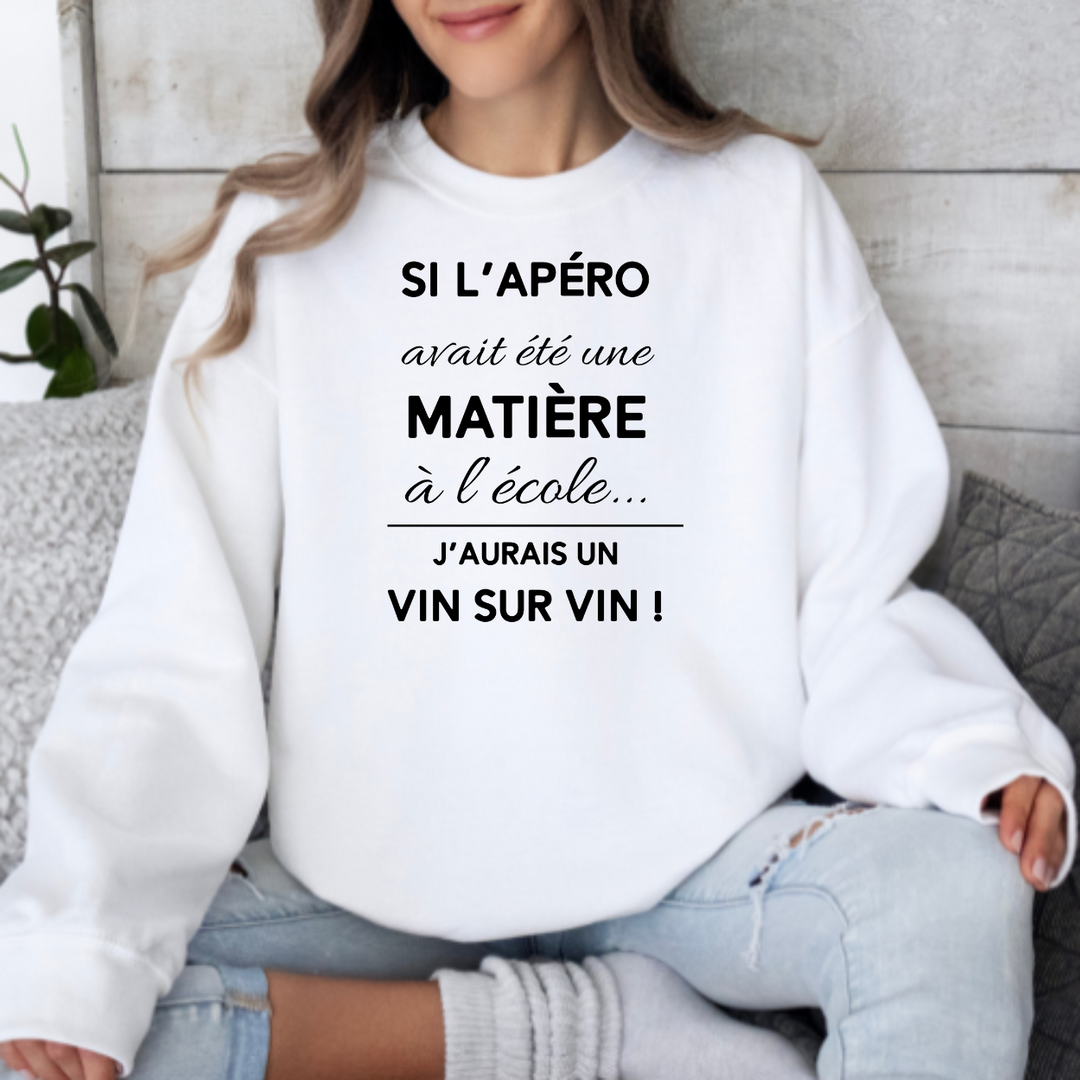 8-129 crewneck adulte