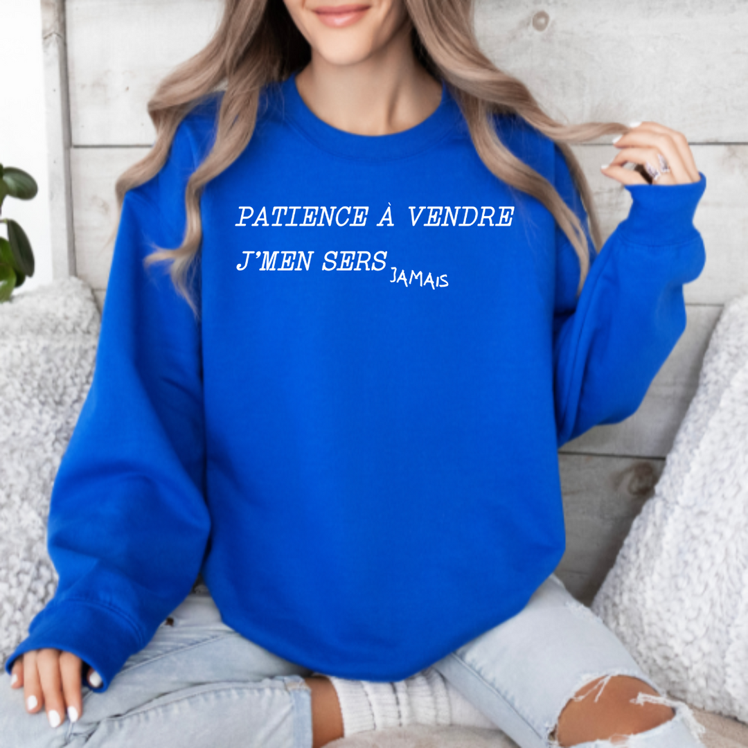 8-14 crewneck adulte