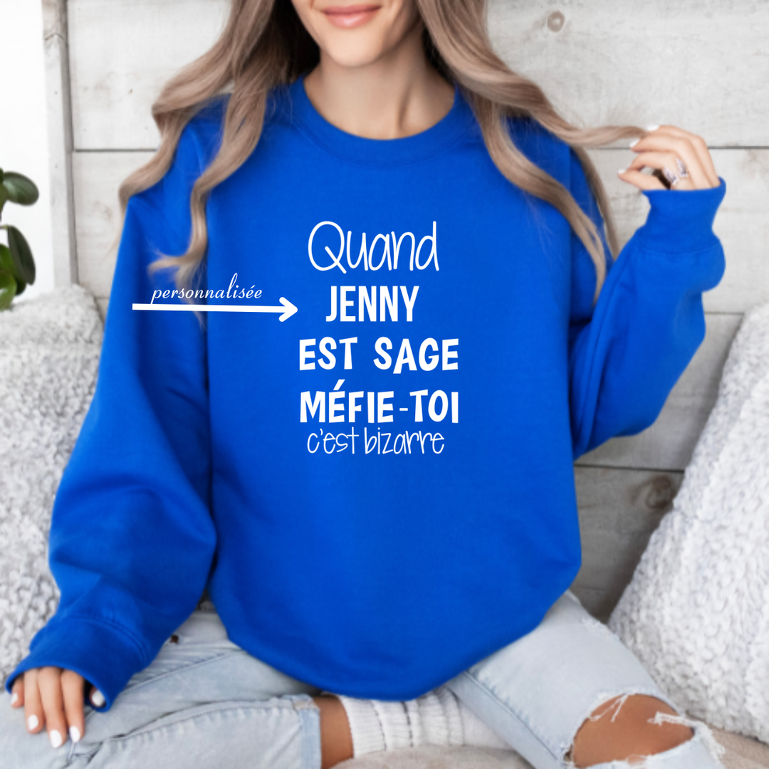 8-45 crewneck adulte