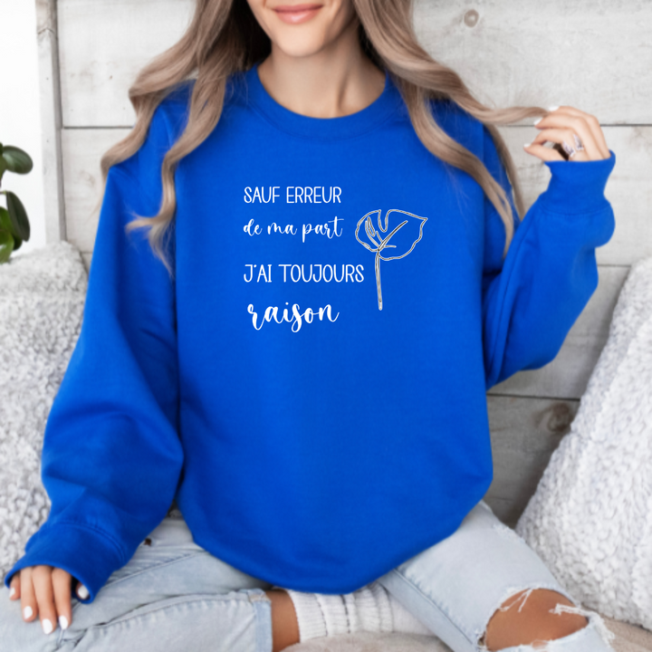 8-28 crewneck adulte