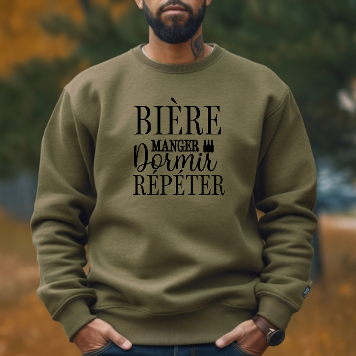 8-124 crewneck adulte