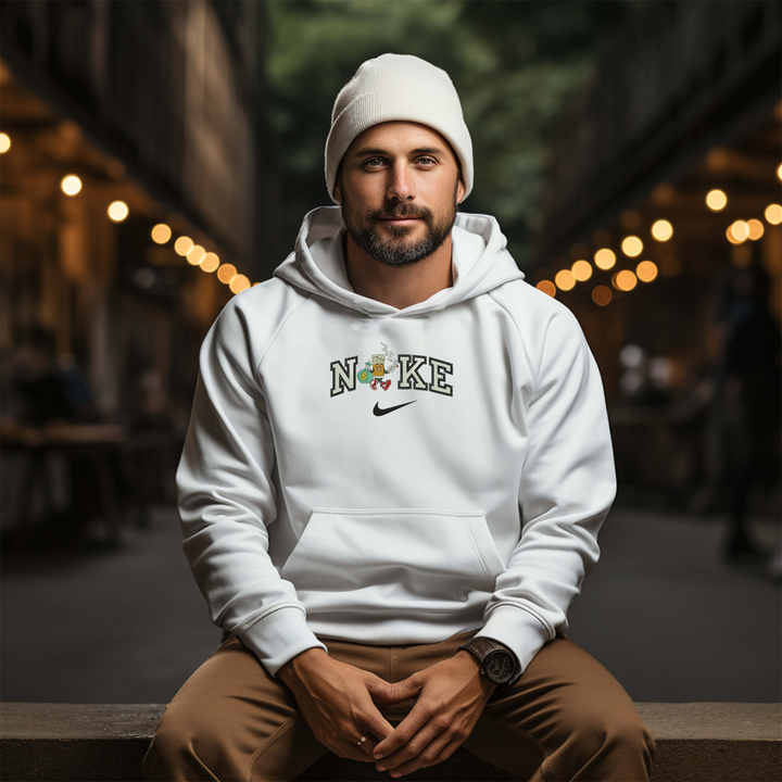 4-240  Hoodie broderie