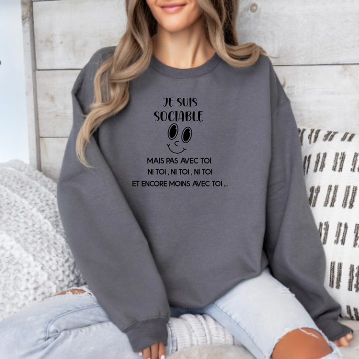8-156  crewneck adulte