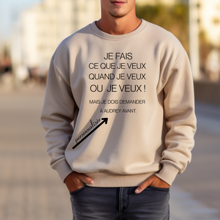 8-117 crewneck adulte
