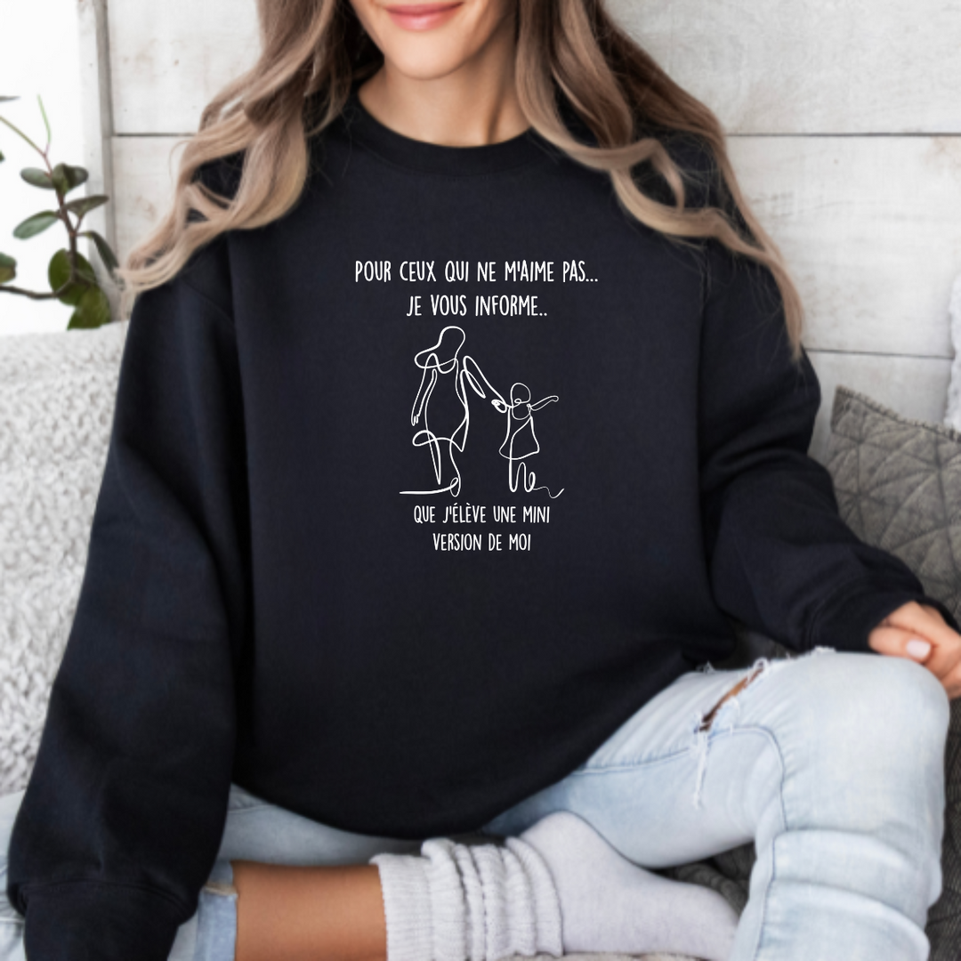 8-65 crewneck adulte