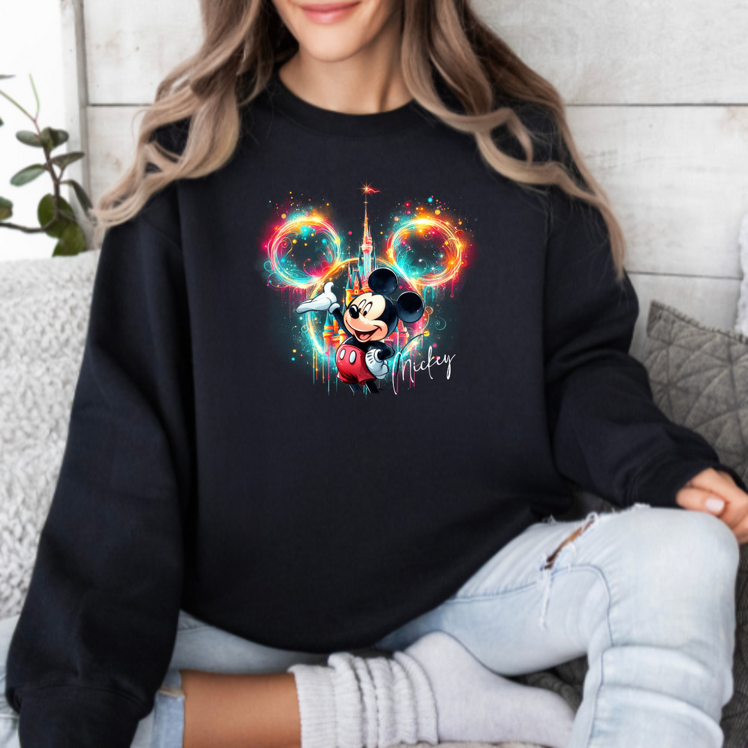 Stitch dans une tasse, Crewneck