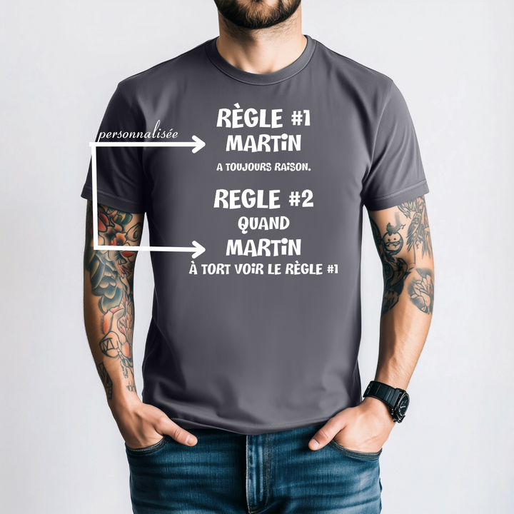 8-116  t-shirt adulte