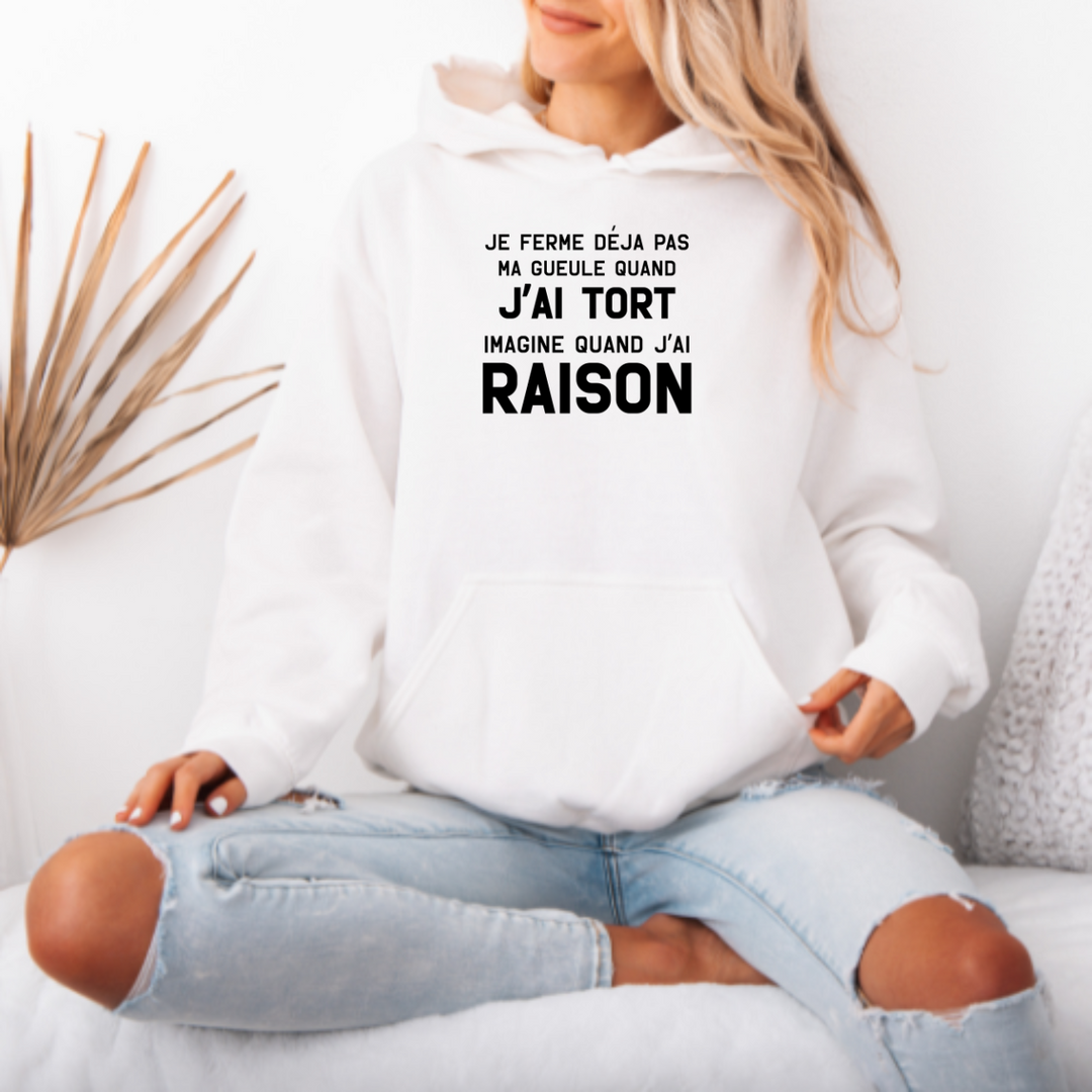 8-175  hoodie adulte