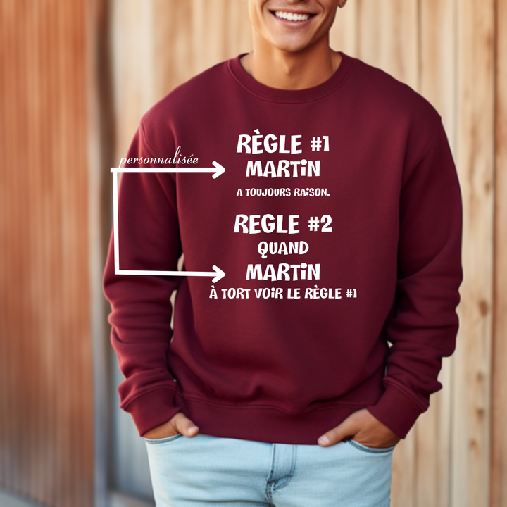 8-116 crewneck adulte