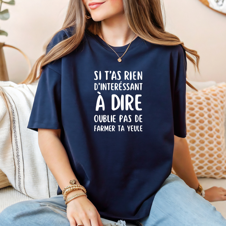 8-49 t-shirt adulte