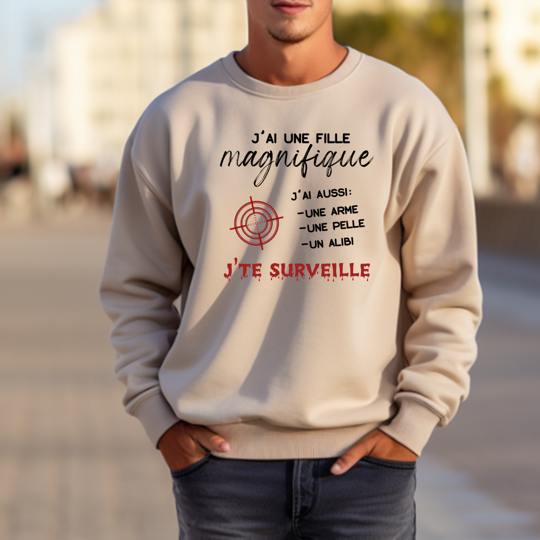 8-80 crewneck adulte