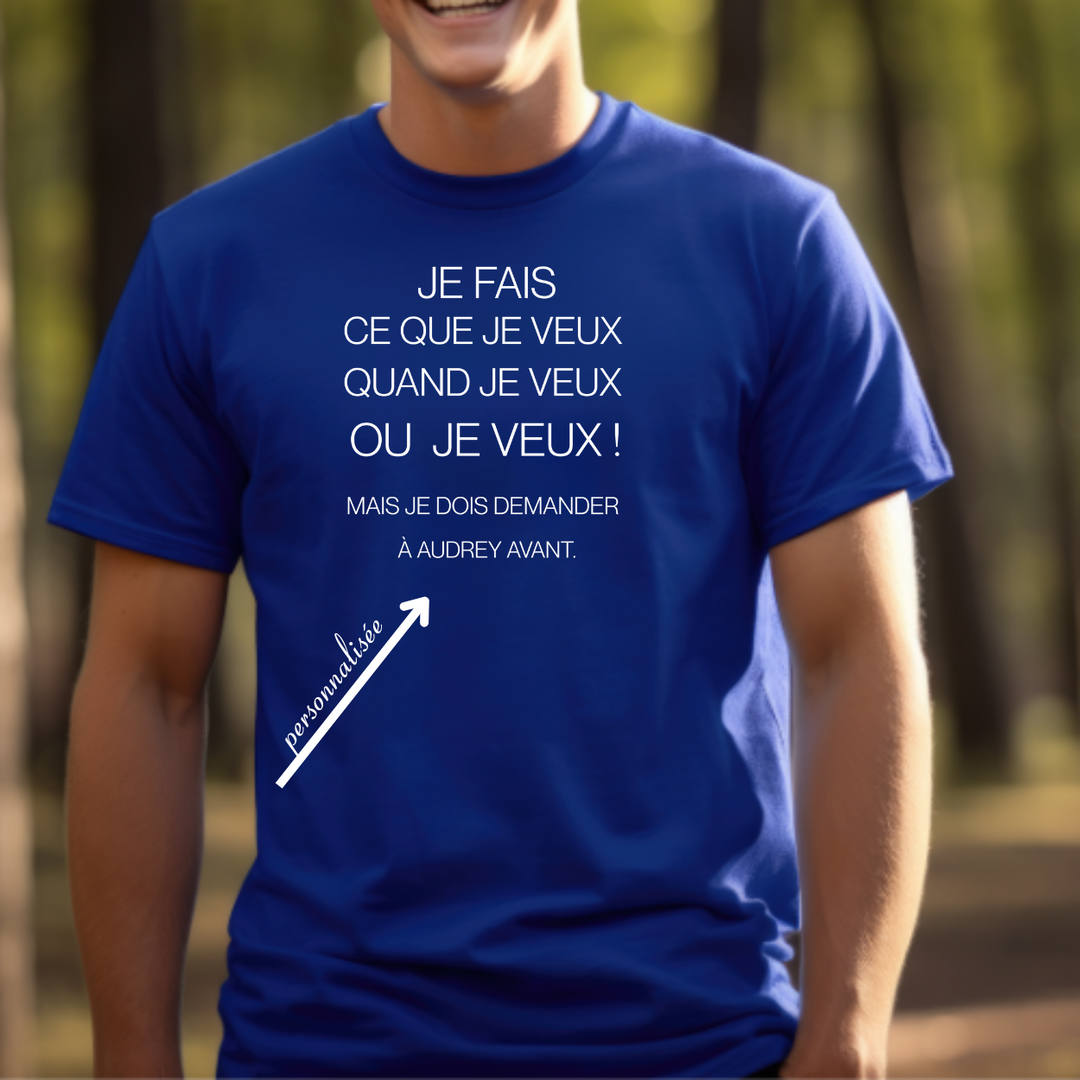 8-117  t-shirt adulte