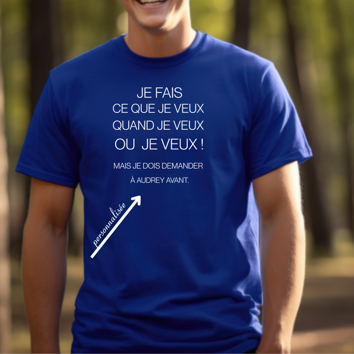8-117  t-shirt adulte