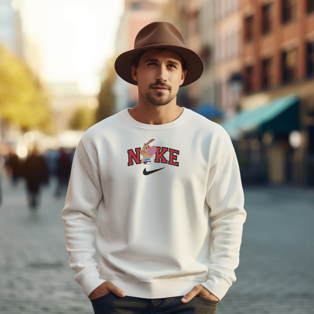 4-248 Crewneck broderie