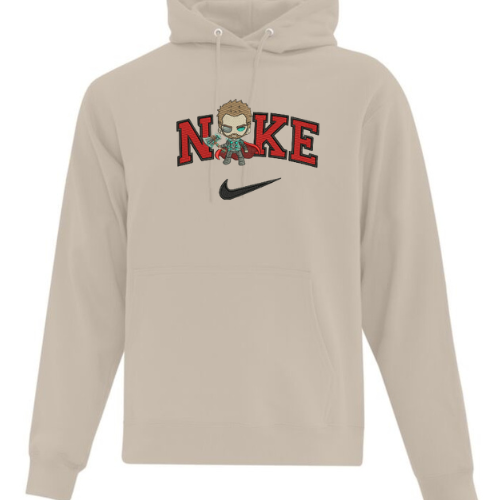 04-193  Hoodie broderie