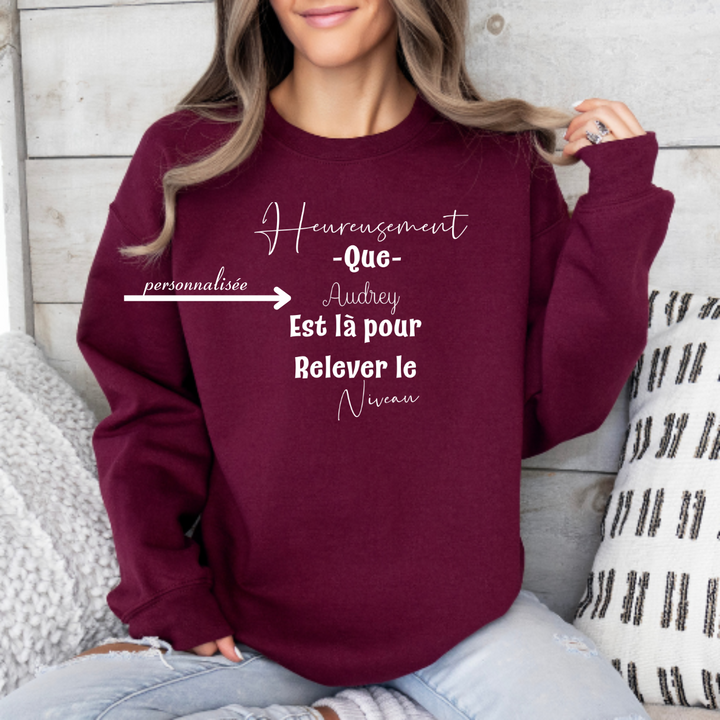 8-27 crewneck adulte