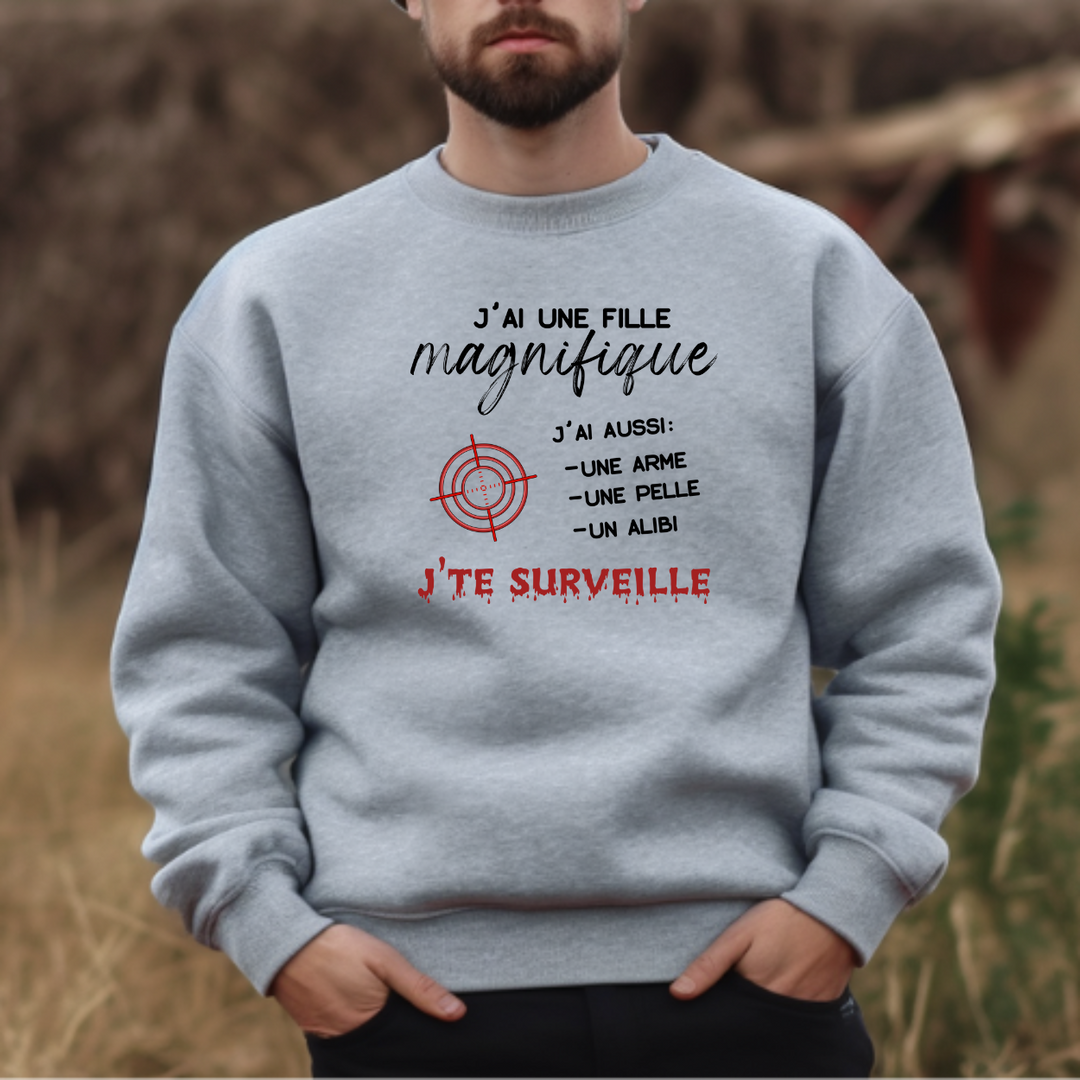 8-80 crewneck adulte