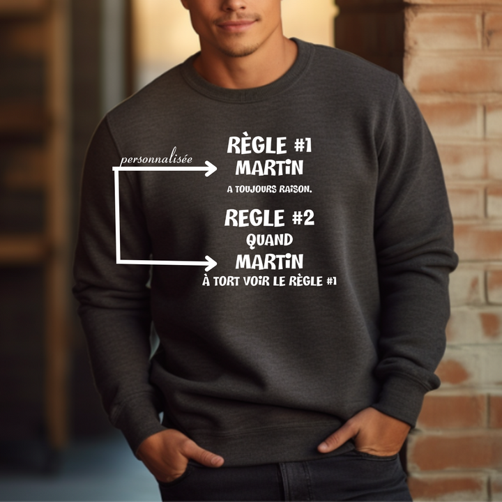 8-116 crewneck adulte