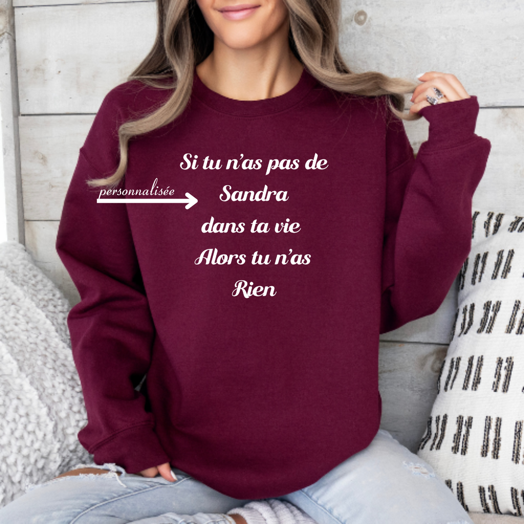 8-20 crewneck adulte