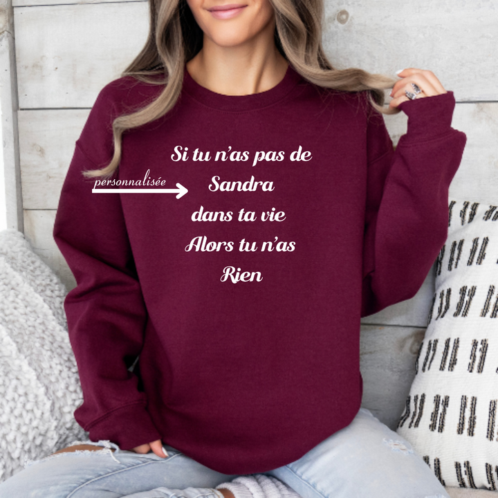 8-20 crewneck adulte