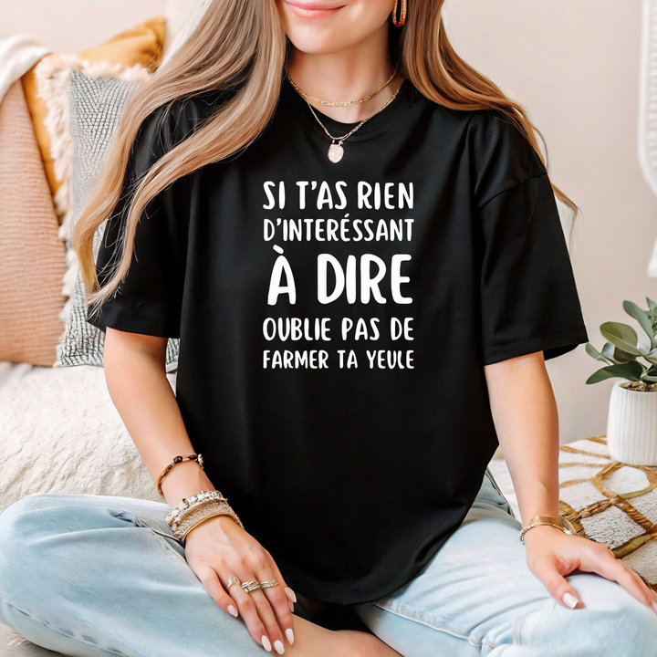 8-49 t-shirt adulte