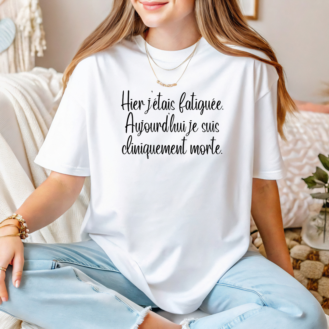 8-9 t-shirt adulte