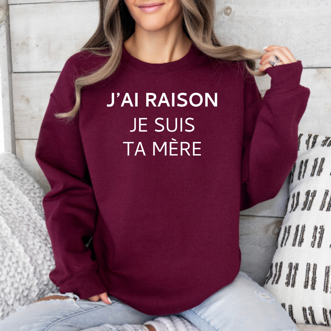 8-30 crewneck adulte